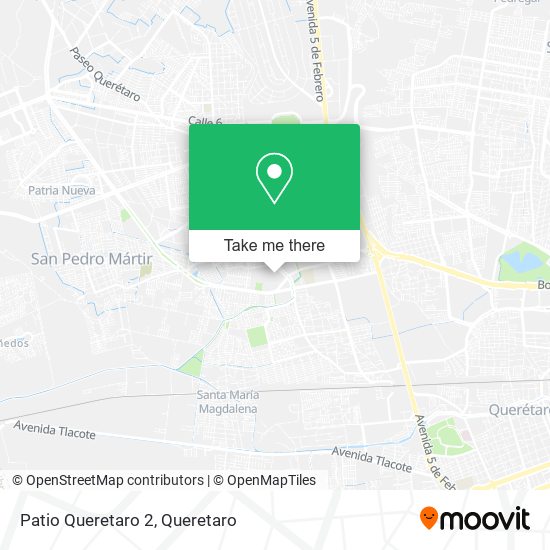 Mapa de Patio Queretaro 2