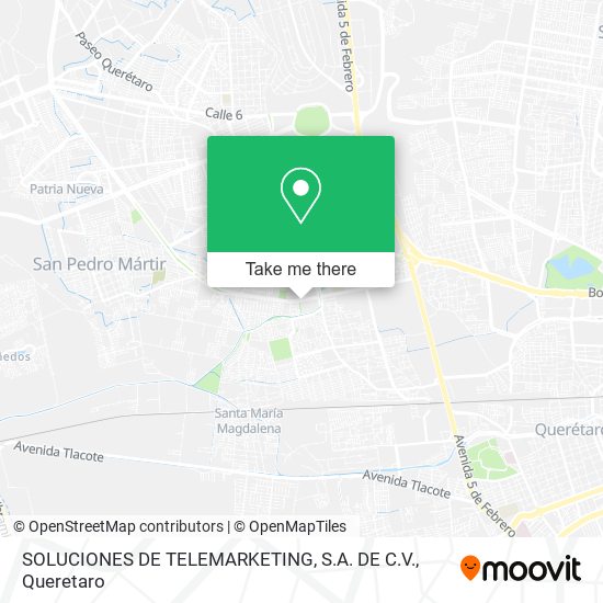SOLUCIONES DE TELEMARKETING, S.A. DE C.V. map