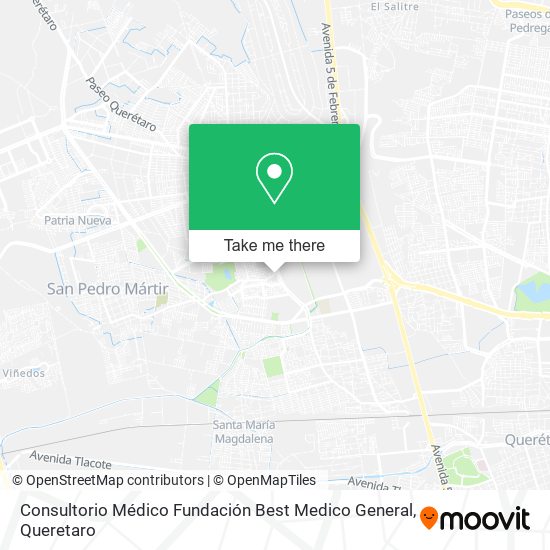 Consultorio Médico Fundación Best Medico General map