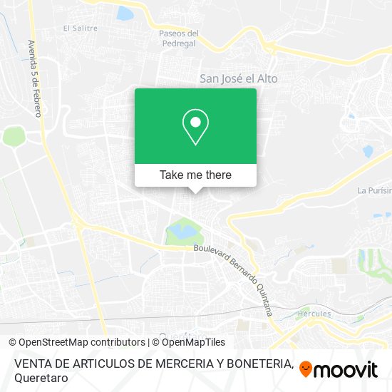 VENTA DE ARTICULOS DE MERCERIA Y BONETERIA map