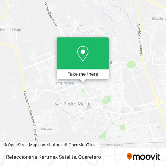 Refaccionaria Kartmax Satelite map