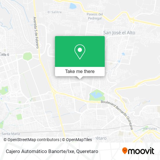 Cajero Automático Banorte/Ixe map