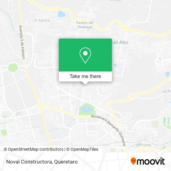 Mapa de Noval Constructora