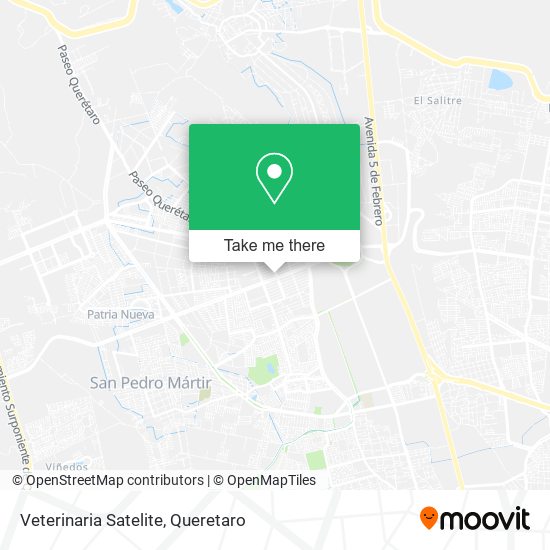 Veterinaria Satelite map