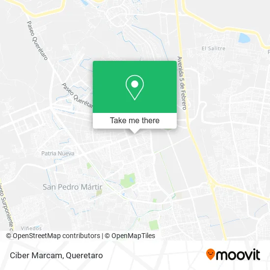 Mapa de Ciber Marcam