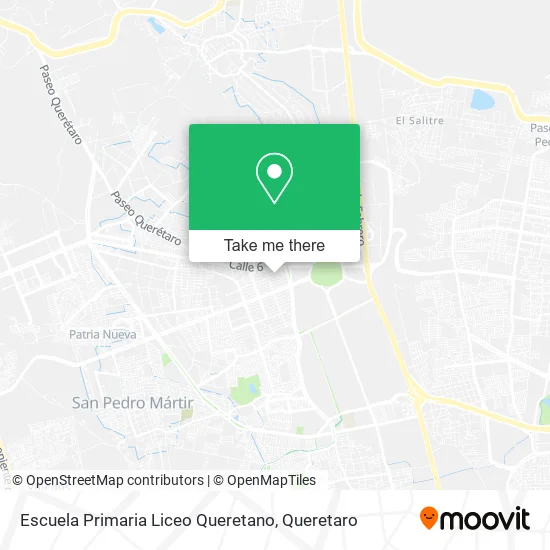 Escuela Primaria Liceo Queretano map