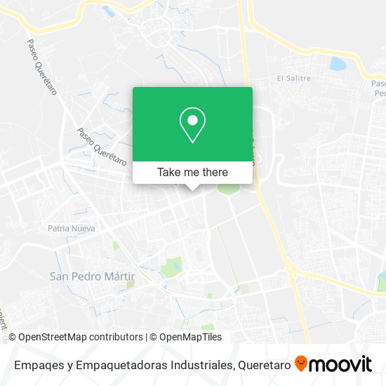 Mapa de Empaqes y Empaquetadoras Industriales