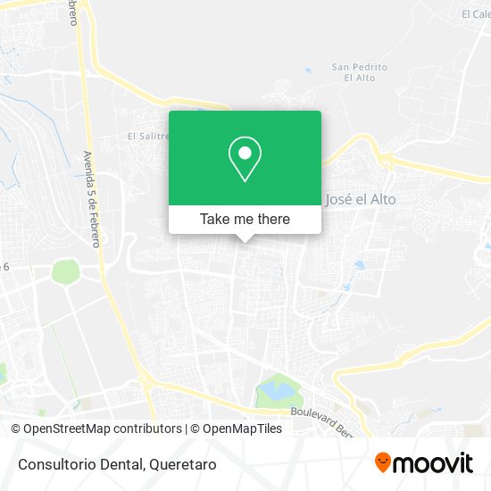 Consultorio Dental map