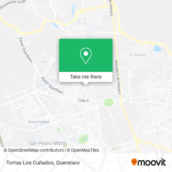 Mapa de Tortas Los Cuñados