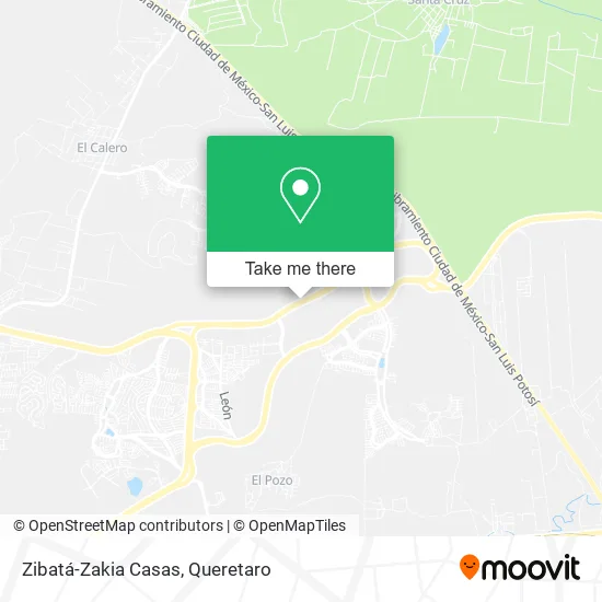 Mapa de Zibatá-Zakia Casas
