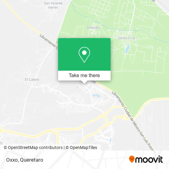 Mapa de Oxxo
