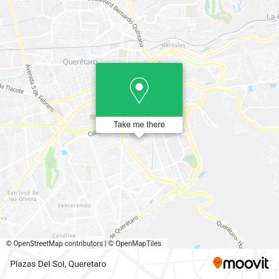 Mapa de Plazas Del Sol