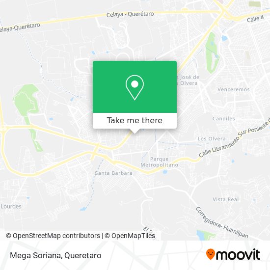 Mapa de Mega Soriana