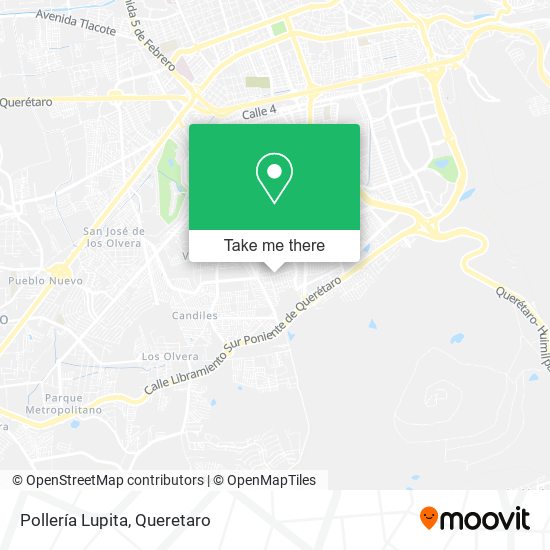 Pollería Lupita map
