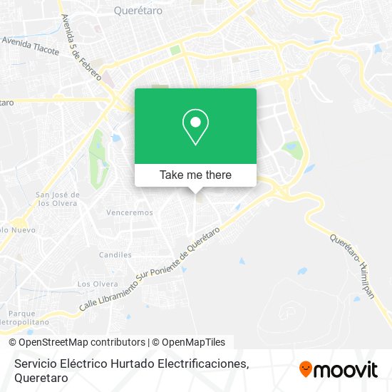Servicio Eléctrico Hurtado Electrificaciones map