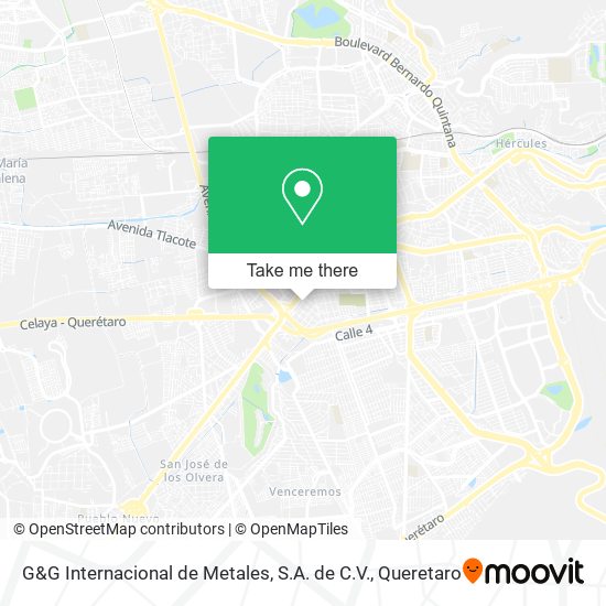 G&G Internacional de Metales, S.A. de C.V. map