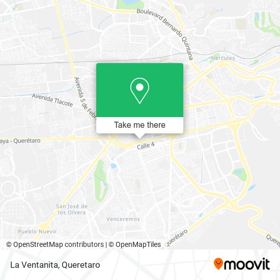 Mapa de La Ventanita