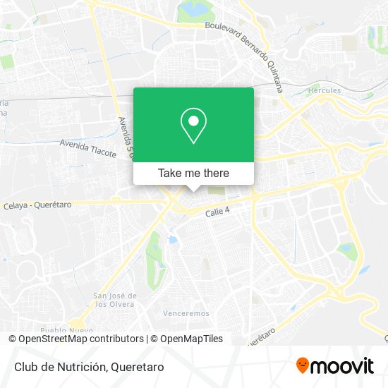 Mapa de Club de Nutrición