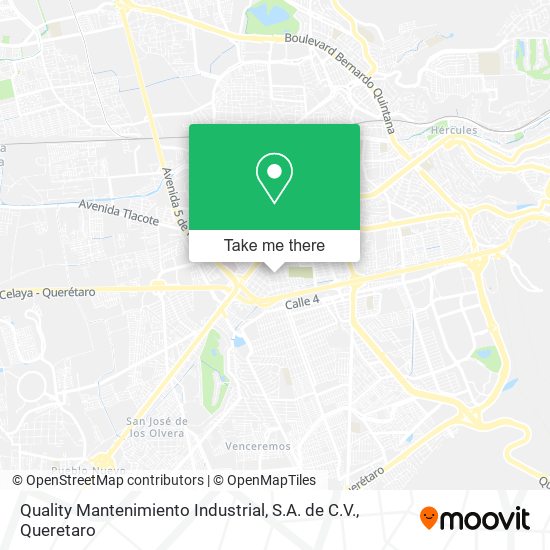 Quality Mantenimiento Industrial, S.A. de C.V. map