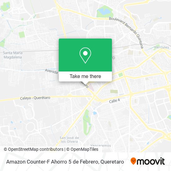 Mapa de Amazon Counter-F Ahorro 5 de Febrero
