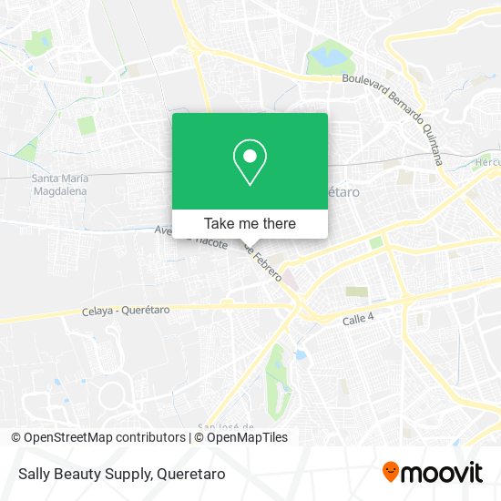 Sally Beauty Supply map