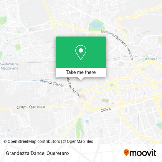 Mapa de Grandezza Dance