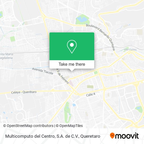 Multicomputo del Centro, S.A. de C.V. map