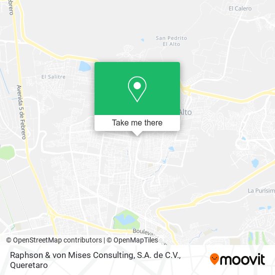 Raphson & von Mises Consulting, S.A. de C.V. map