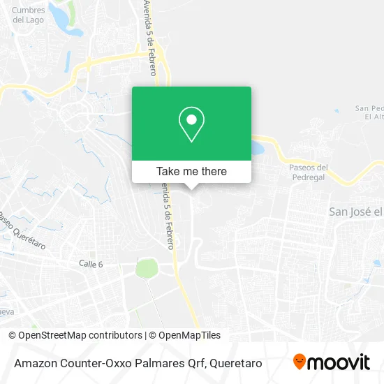 Amazon Counter-Oxxo Palmares Qrf map