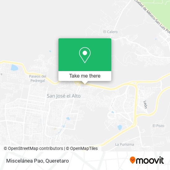 Miscelánea Pao map
