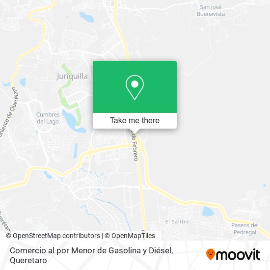 Comercio al por Menor de Gasolina y Diésel map