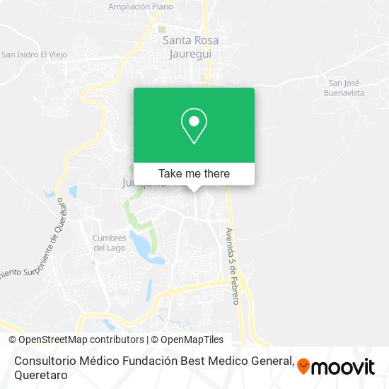 Consultorio Médico Fundación Best Medico General map