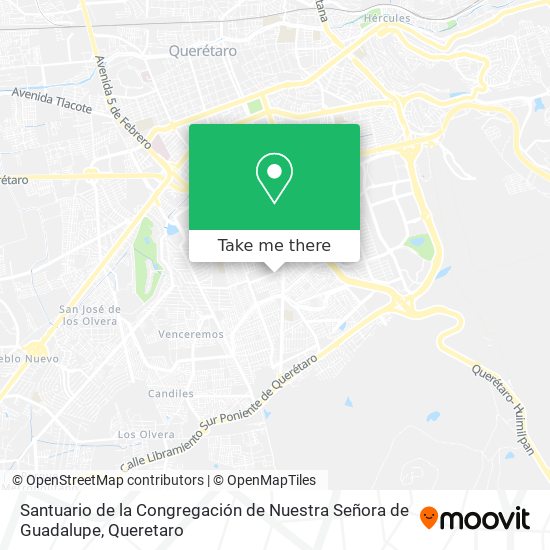 Santuario de la Congregación de Nuestra Señora de Guadalupe map
