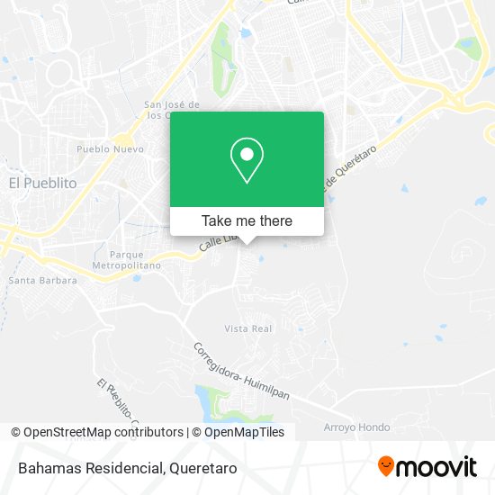 Bahamas Residencial map