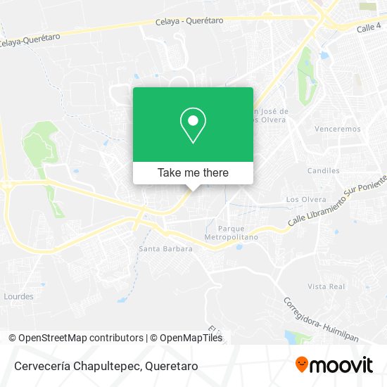 Cervecería Chapultepec map