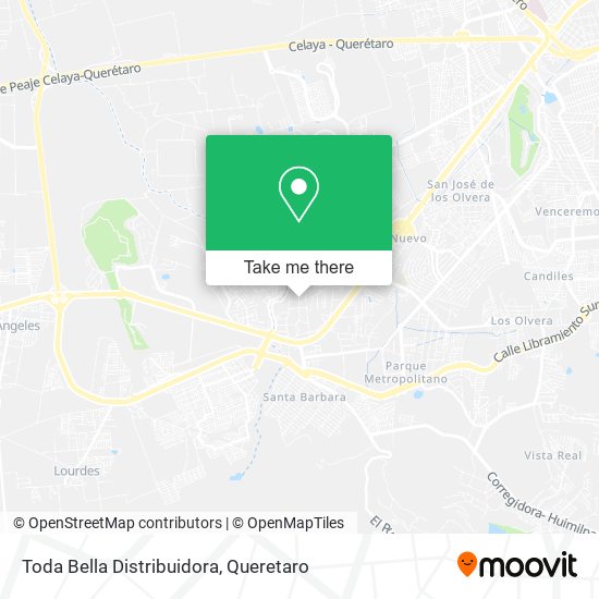 Toda Bella Distribuidora map