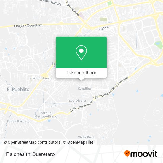 Fisiohealth map