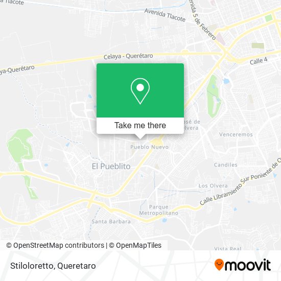 Mapa de Stiloloretto