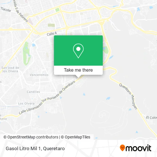 Mapa de Gasol Litro Mil 1