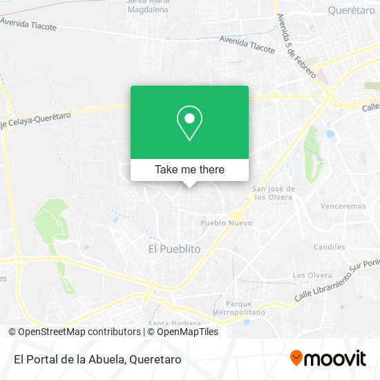 Mapa de El Portal de la Abuela