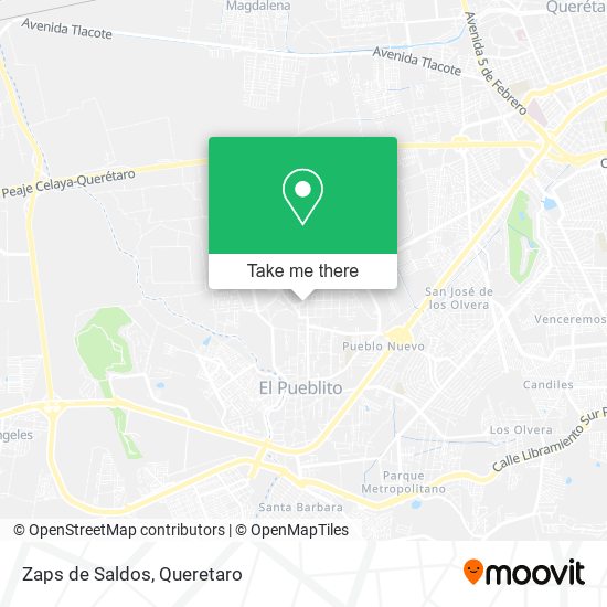 Mapa de Zaps de Saldos