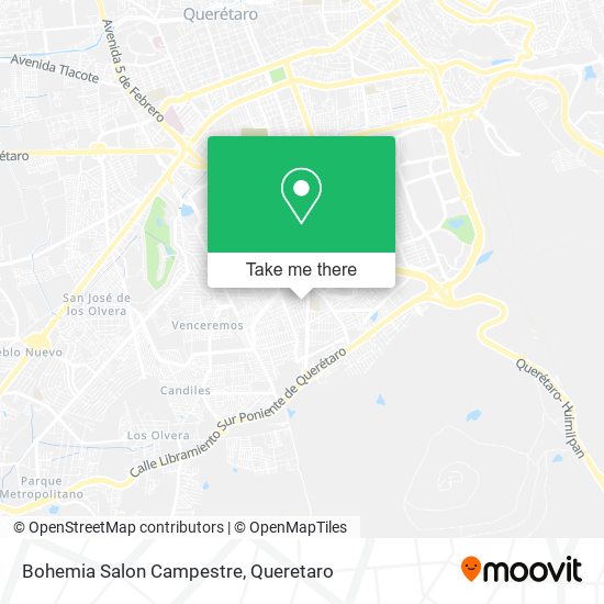 Bohemia Salon Campestre map