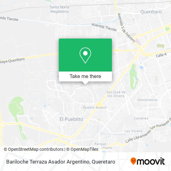 Bariloche Terraza Asador Argentino map
