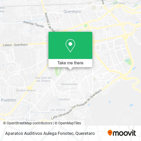 Aparatos Auditivos Aulega Fonotec map