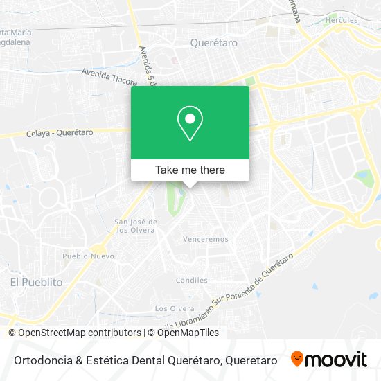 Ortodoncia & Estética Dental Querétaro map