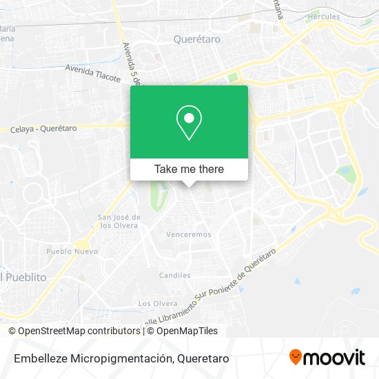 Embelleze Micropigmentación map