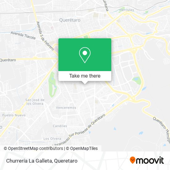 Churrería La Galleta map