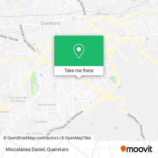Miscelánea Daniel map