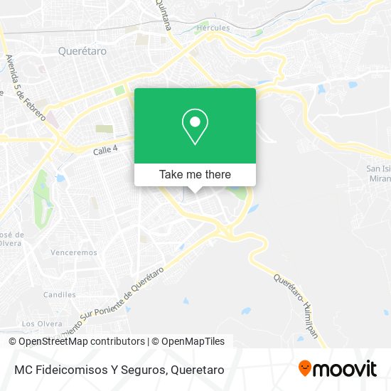 MC Fideicomisos Y Seguros map