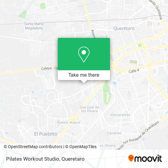 Pilates Workout Studio map